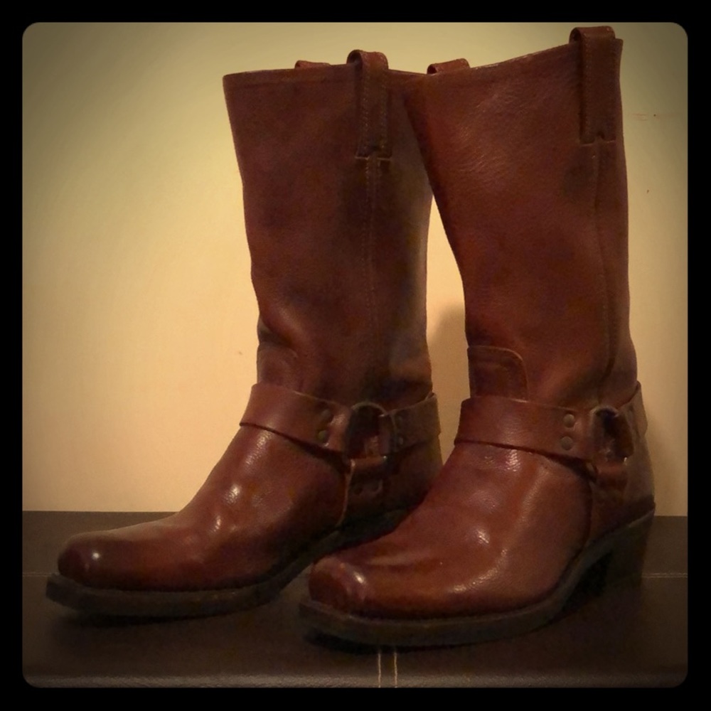 Frye Harness 12R Boots, size 9M